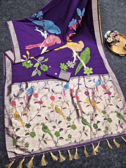 Akshara banarasi silk surat saree center